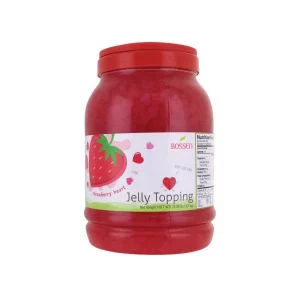 Strawberry Heart Jelly | Bossen